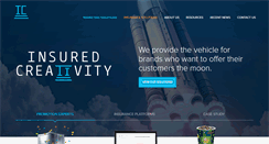 Desktop Screenshot of insuredcreativity.com